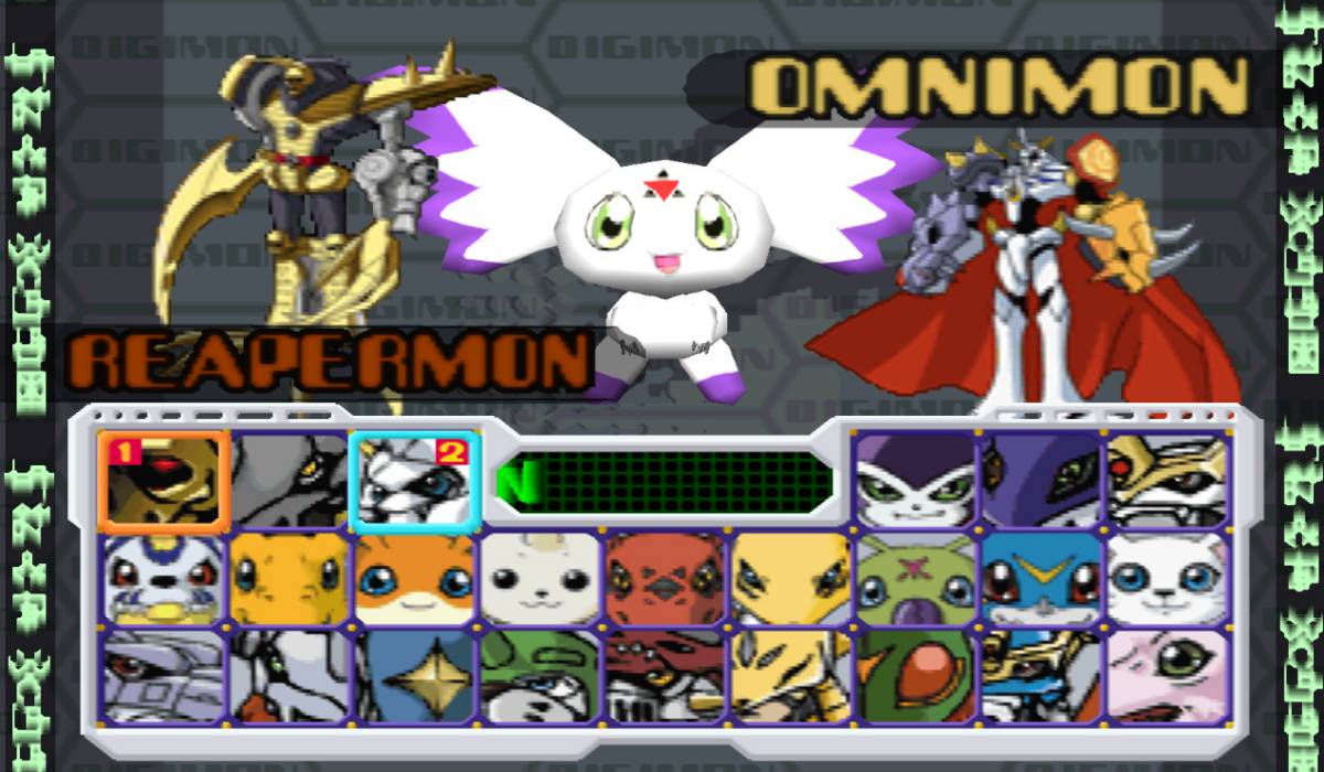 Semua Karakter Digimon Rumble Arena PS1