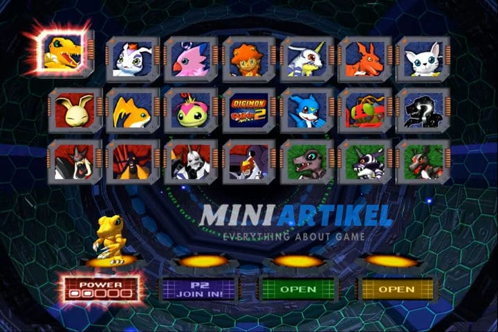 Cheat Digimon Rumble Arena PS2 - Semua Karakter