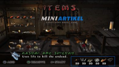 Cheat Tenchu Wrath of Heaven PS2 - All Items