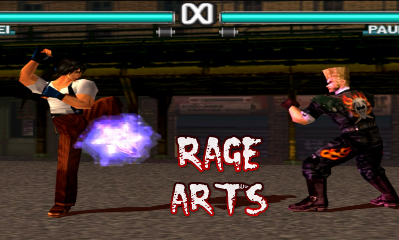 Jurus Tekken 3 PS1 - Specials Rage Arts