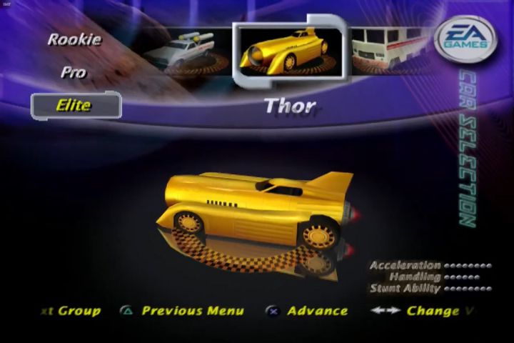 Mobil Thor - Rumble Racing PS2
