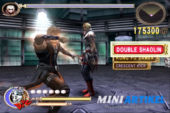 Double Shaolin Blast God Han PS2