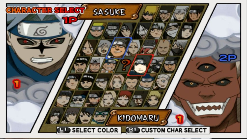 Awakening Karakter - Naruto Ultimate Ninja 3