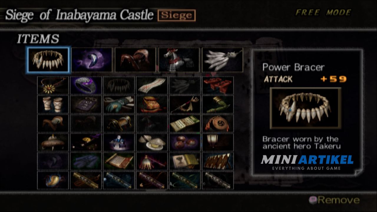 Cara Mendapatkan Item Samurai Warriors Xtreme Legends PS2