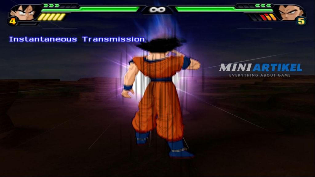 Instant Transmission Goku - Dragon Ball Z Budokai Tenkaichi 3 PS2