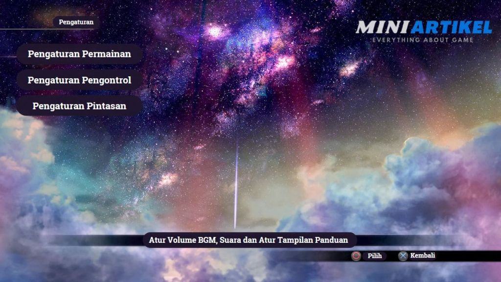 Setting - Pengaturan Permainan Basara 4 Sumeragi Indonesia