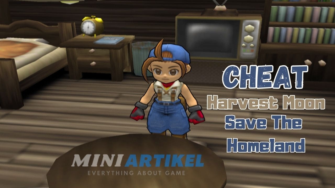 Cheat Harvest Moon Save The Homeland PS2 & PCSX2