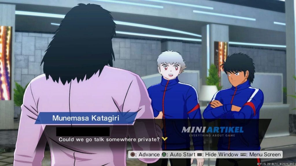 Katagiri Talk Scouted Captain Tsubasa Rise of New Champions PS4
