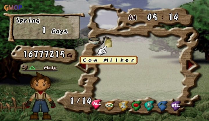Cheat Harvest Moon A Wonderful Life