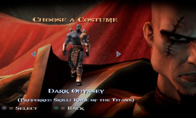 Cheat God oaf War 2 PS2 - Membuka Kostum