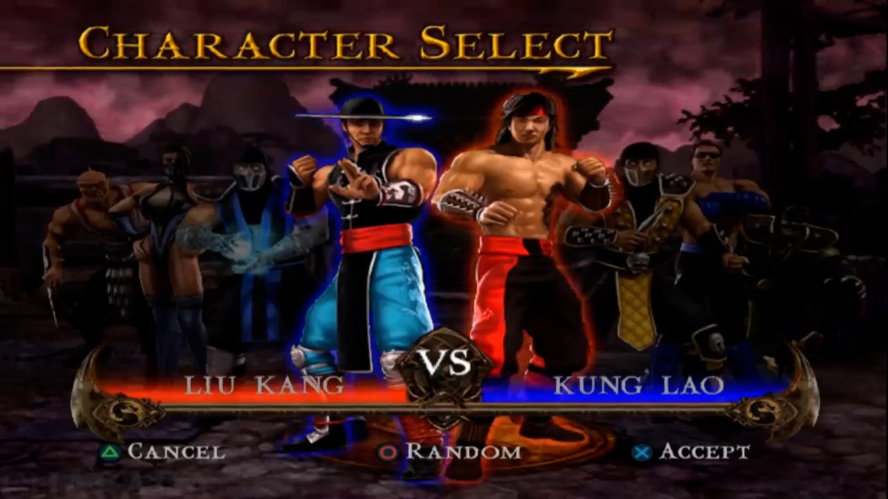 Cheat Mortal Kombat Shaolin Monks PS2 - Membuka Semua Karakter