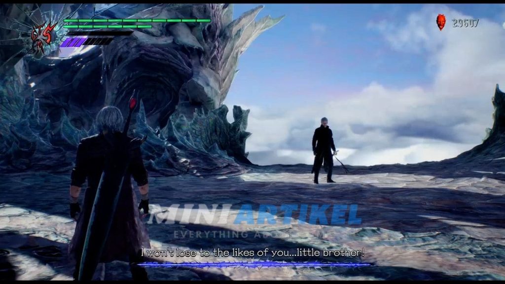 Dante vs Vergil Devil May Cry 5