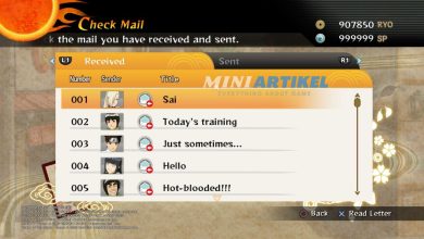 Panduan Jawaban Friendship Mail Naruto Shippuden Ultimate Ninja Storm 2